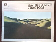 1980s John Deere Tractors Sales Brochure 8850 4wd Dealer Advertising Catalog  picture
