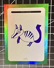 VeeFriends Series2 NOBLE NUMBAT- #1 of Only 5 OG ART HOLO INSERT -RARE & SCARCE picture
