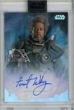 Forest Whitaker Saw Gerrera 2018 Topps Star Wars Stellar Signatures Auto 35/40 picture