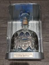 2015 Limited Edition Patron Silver 1492 Tequila Liter Empty Bottle Cork Liquor  picture
