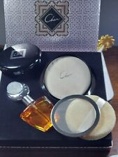 Cher Uninhibited Perfume 1.5oz & Powder 2.5oz Gift Set Vintage 1980's picture