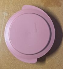 Tupperware Dusty Rose 2 Piece Set 8inch plate/lid 2525A-2 & 2526A-1 Microwavable picture