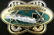 USS Hyman G. Rickover SSN 795 Challenge Coin picture