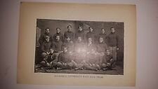 Bucknell University 1897 Football Team Picture VERY RARE picture