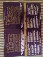10cc THEATER FLYERS 2022 x 2 picture