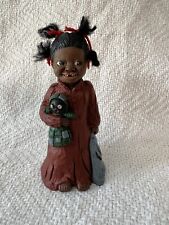Martha Holcombe 1986 All God's Children Figurine #75 Prissy Yarn Hair w/COA picture