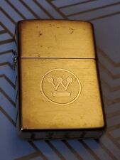 1984 Zippo Westinghouse Gold Lighter Vintage & RARE ✨️ picture