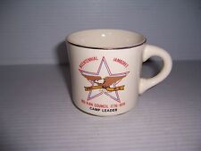 Vintage Mo-Kan Council Bicentennial Jamboree Camp Leader Mug 1776-1976 picture