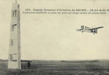 CL-476 Reims Grand Semaine Race French Aviation Aeroplane Divided Bck Postcard picture