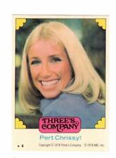 1978 ABC, Inc Three's Company (TV) Base Sticker #4 Pert Chrissy picture
