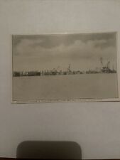 Florida East Coast Railway. Concrete Piers Completed  Long Key Postcard .antique picture