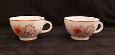 Vintage 1930's Floral China Tea Cups picture