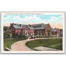 Postcard Davis Field House Gymnasium Dartmouth College Hanover N. H. Vintage picture