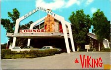 Postcard The Viking Restaurant Lounge Dania Florida Fine Food-American & Viking picture