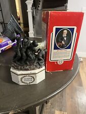 Vintage Semper Fidelis Decanter Complete With Flag-Very Rare picture