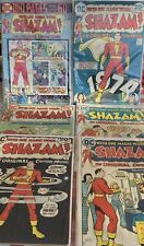 SHAZAM comic book lot from the 70's  No 5,7,9,10,11,13.  Total of 6. Boarded. picture