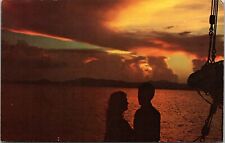 Postcard  Virgin Island  Sunset Photo by Richard Divald   [da] picture