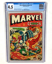 Marvel Mystery Comics #53 CGC 4.5 Universal KEY (Schomburg Cover) 1944 Timely picture