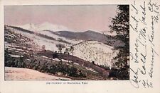 Marshall Pass Summit Salida CO Train Railroad Depot Station 1904 Vtg Postcard E3 picture