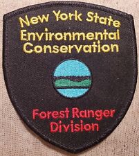NY New York State Environmental Conservation Forest Ranger Div. Shoulder Patch picture