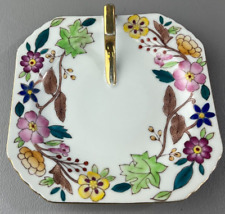 Rosetti Vintage Occupied Japan Hand Painted Dish Floral picture