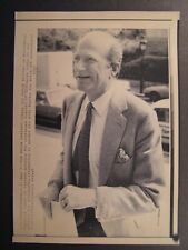 AP Wire Press Photo 1985 Claus von Bulow retrial of attempting to murder wife  picture