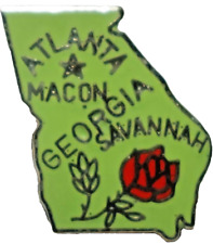 Georgia State (Atlanta/Macon/Savannah) Lapel Pin (103) picture