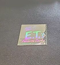 1982 E.T.s Favorite Candy Reeses Pieces HERSHEY HOLOGRAM STICKER Prize  picture