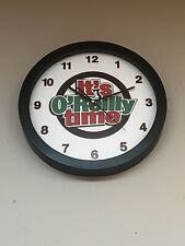 O'REILLY AUTO PARTS BATTERY OPERATED WALL CLOCK - 