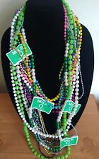 Lot  Mardi Gras Colorful Beads Tropical  Necklaces Parade New Orleans Carnival  picture