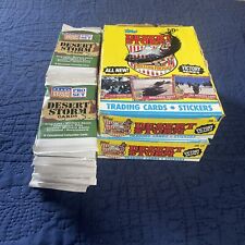 1991 Topps Desert Storm Trading Card Two 36 Ct Box Unopened And 28 Pro Set Packs picture