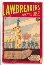 Lawbreakers Always Lose #8 1949-Marvel-prison break cover-Syd Shores-pre-code... picture