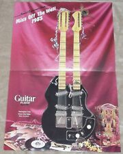 Stratosphere Twin doubleneck guitar centerfold poster Teisco's Dirty Dozen picture