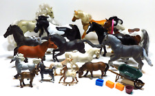 Horses Vintage 90's Collectible 21pc Toy Lot Assorted Brands CC/Empire/Schleich picture