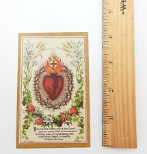 Holy Card Sacred Heart –Pack of 10 – 2.75 x 4.25