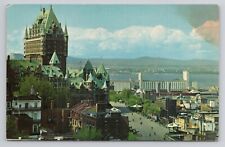 Postcard The Chateau Frontenac Hotel Quebec PQ Canada picture