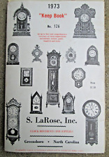 1973 Keep Book No. 126 S. LaRose, Inc. Clock Movements and Supplies Paperback picture