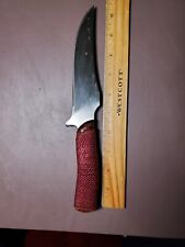 Vintage Schrade Knife U.S.A. 15 OT Deerslayer W/ Original Sheath Wrapped Handle picture