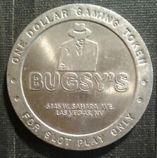 Bugsy Casino West Sahara Las Vegas One Dollar Gaming Token picture