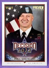 Doug Mastriano Decision 2022 PREVIEW CARD #P9 GOLD FOIL PARALLEL VARIATION #8/10 picture