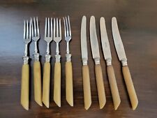 Vintage Rostfrei Flatware Lot 9 Forks Knives See Photos  picture