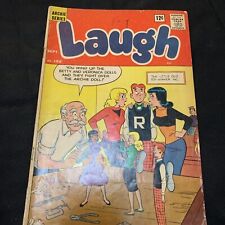 LAUGH #150 1963 BETTY VERONICA WINDUP TOY DOLLS FIGHT cv Archie Silver Age Comic picture