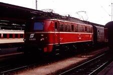 1983 Austrian 1018.03 Salzburg Tram Loco Railway Slide Ref 149 picture