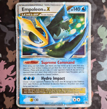 Empoleon LV. X DP11 Diamond & Pearl Black Star Promo Pokemon Card Played picture