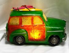 Woody Station Wagon Car Lamp Desk Light 1960s Hippie Distressed Surfboard NEW picture