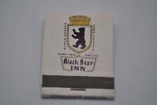 Vintage Matchbook Black Bear Inn Lyons Colorado Used picture