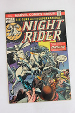 Night Rider #1 (1974) Night Rider FNVF picture