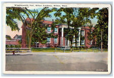 c1930's Wigglesworth Hall Milton Academy Milton Massachusetts MA Postcard picture