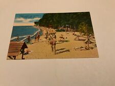 Erie, PA. ~ No. 2 Beach and Boardwalk Peninsula Popular Beach - Vintage Postcard picture