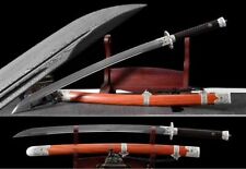 WUSHU Broadsword Sword Sharp Folded Steel Blade Saber Qing Dynasty Housecarl Dao picture